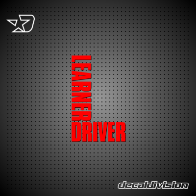 Learner Driver Sticker B Learner Driver Sticker B